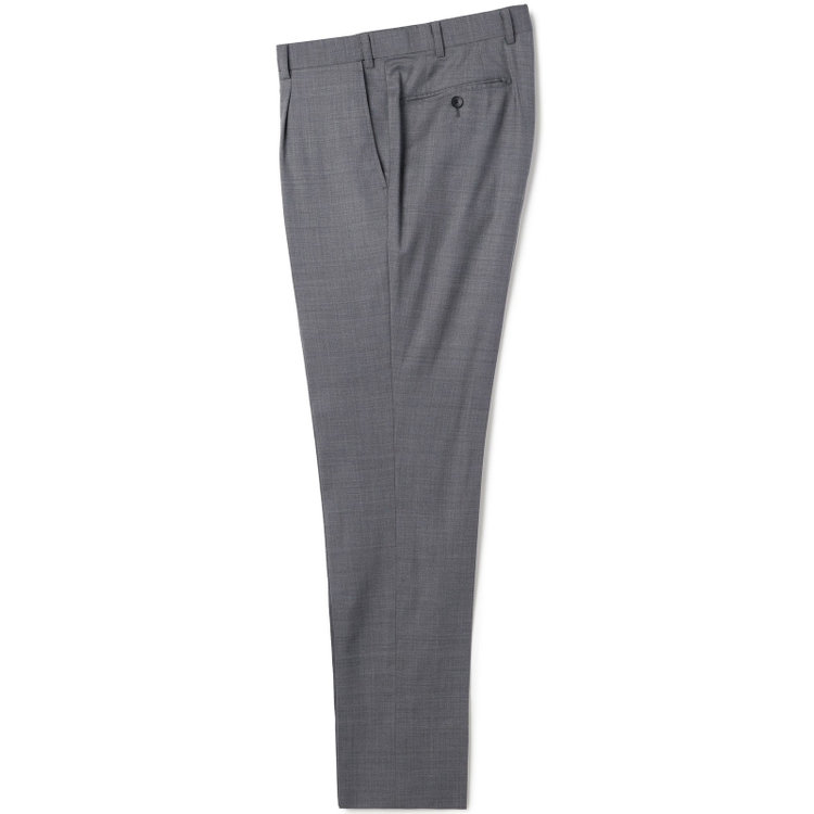 シルバーライン 【発送在庫あり】【CLASSICO TAPERED】【春夏】2釦シングルスーツ 1タック/グレー/ウエストムーブ/REDA ACTIVE/NEW ZEALAND MERINO/SHOWER CLEAN/※パンツ裾上げ済仕様 グレー淡色