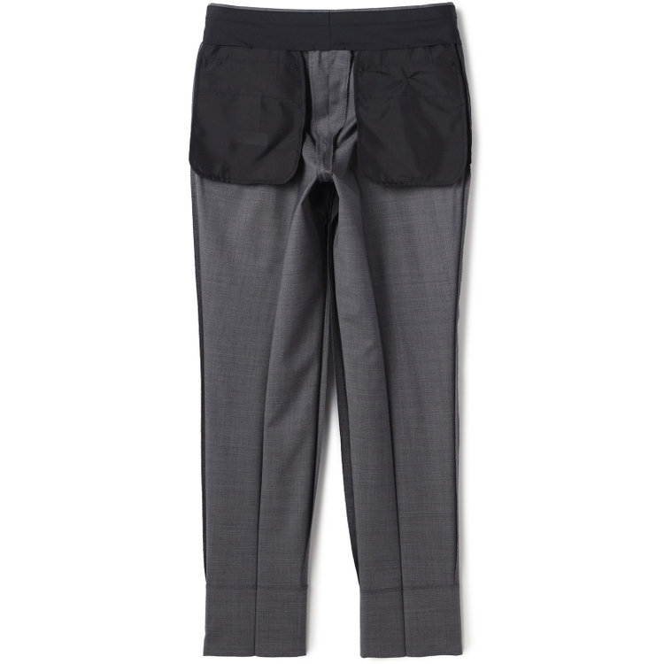 シルバーライン 【発送在庫あり】【CLASSICO TAPERED】【春夏】2釦シングルスーツ 1タック/グレー/ウエストムーブ/REDA ACTIVE/NEW ZEALAND MERINO/SHOWER CLEAN/※パンツ裾上げ済仕様 グレー淡色