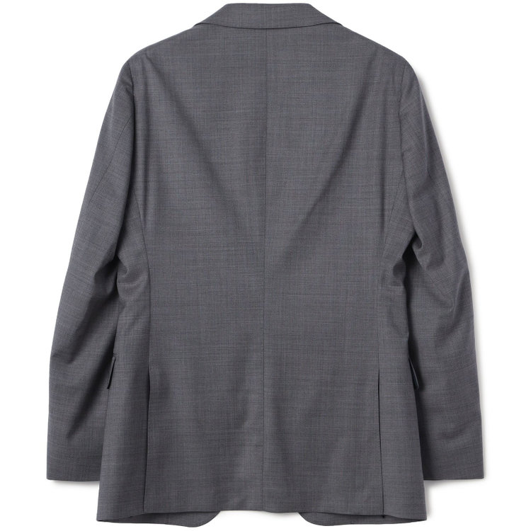 シルバーライン 【発送在庫あり】【CLASSICO TAPERED】【春夏】2釦シングルスーツ 1タック/グレー/ウエストムーブ/REDA ACTIVE/NEW ZEALAND MERINO/SHOWER CLEAN/※パンツ裾上げ済仕様 グレー淡色