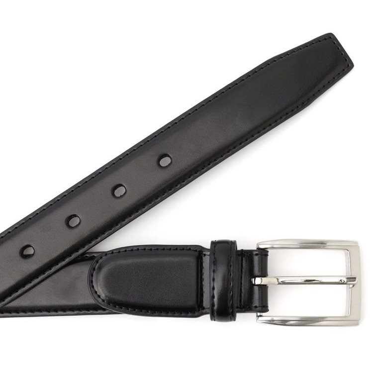 SUIT SELECT　アウトレット 【WEB限定/OUTLET/汚れ・キズ等有】ピンバックルベルト 3.0幅/ブラック(ウエスト97cmまで対応) 黒