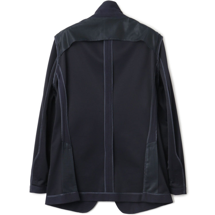 シルバーライン 【CLASSICO TAPERED】【春夏】2釦シングルジャケット/ネイビー/パッチポケット/RIRANCHA 紺中間