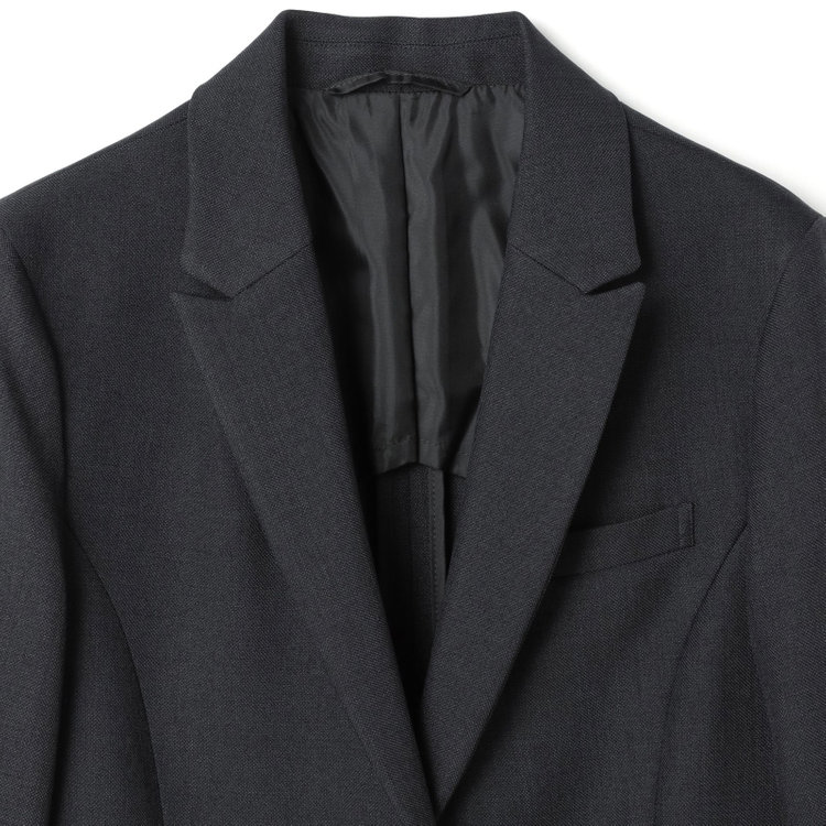 シルバーライン 【RELAX TAPERED_2】【秋冬】1釦シングルテーパードパンツスーツ/ネイビー/ウォッシャブル/4S SUSTAINABILITY&ECOLOGY FABRIC/※パンツ裾上げ済仕様 紺中間