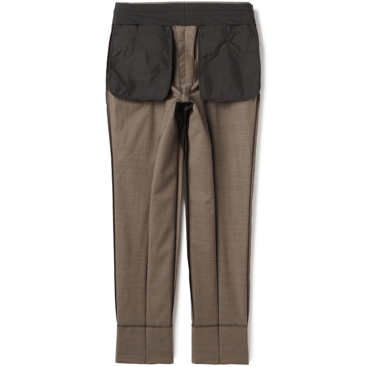 シルバーライン 【CLASSICO TAPERED】【春夏】2釦シングルスーツ 1タック/ブラウン/ウエストムーブ/REDA ACTIVE/NEW ZEALAND MERINO/SHOWER CLEAN/※パンツ裾上げ済仕様 茶淡色