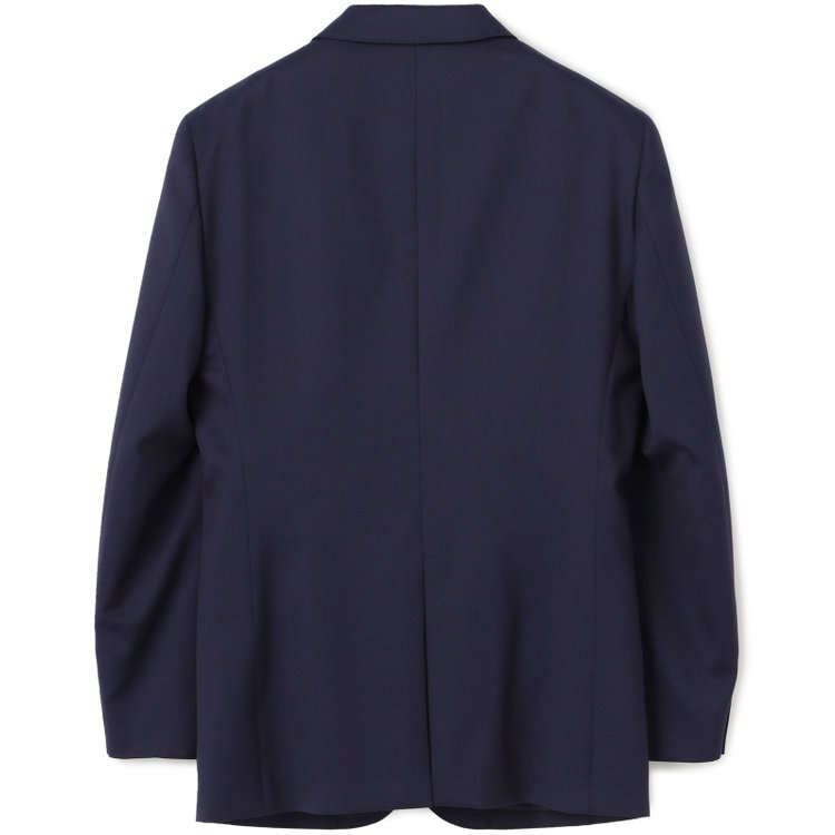 ブラックライン 【SLIM TAPERED_2】【年間】2釦シングルリバーシブルスリーピーススーツ 0タック/ネイビー/NEW ZEALAND WOOL MIX/※裾上げ必要 青中間