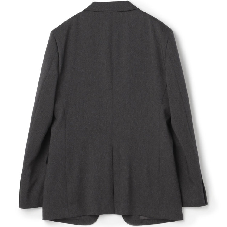 ブラックライン 【SLIM TAPERED_2】【年間】2釦シングルスーツ 0タック/グレー/ウエストシャーリング/4S/※パンツ裾上げ済仕様 グレー濃色