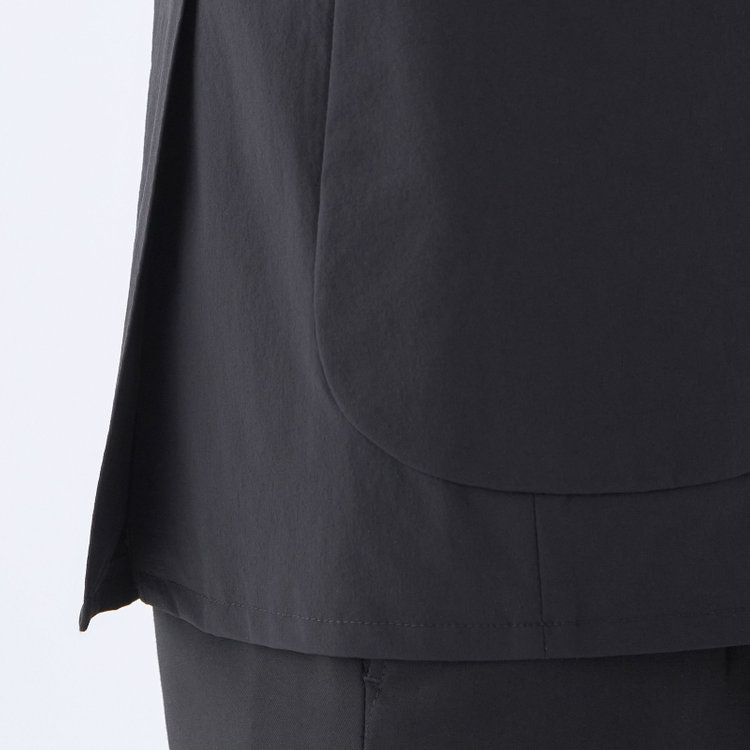 スーツセレクト 【WEB限定/OUTLET】【RBC】【春夏】2WAYデタッチャブル2釦ジャケット/ブラック/パッチポケット ブラック系(黒)