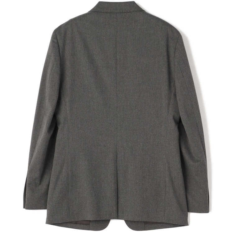 ブラックライン 【SLIM TAPERED_2】【年間】2釦シングルスリーピーススーツ 0タック/グレー/ウエストシャーリング/4S SUSTAINABILITY&ECOLOGY FABRIC/※パンツ裾上げ済仕様 グレー中間