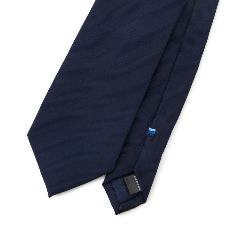 シルバーライン 【SILVER LINE】シルクブレンドシャドーストライプネクタイ 8.０cm幅/ネイビー その他