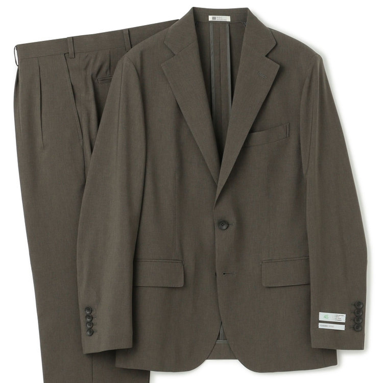 シルバーライン 【RBC】【春夏】2釦シングルスーツ 1タック/カーキ/ウエストムーブ/4S AIR SUSTAINABILITY&ECOLOGY FABRIC/COOL MAX/※パンツ裾上げ済仕様 その他
