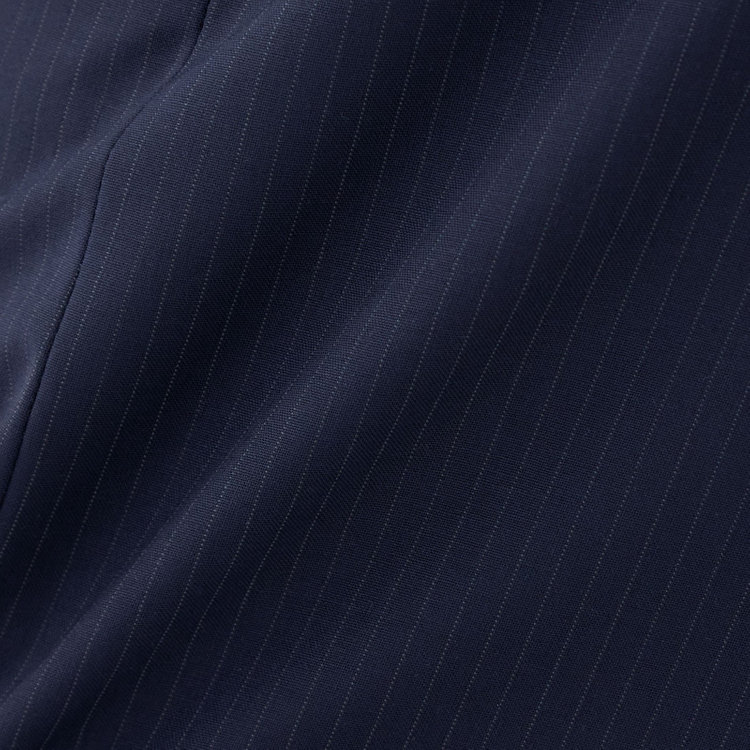 スーツセレクト 【SUIT SELECT×Samantha Thavasa】【年間】Aラインスカート/ネイビー×ストライプ/4S/マシンウォシャブル その他