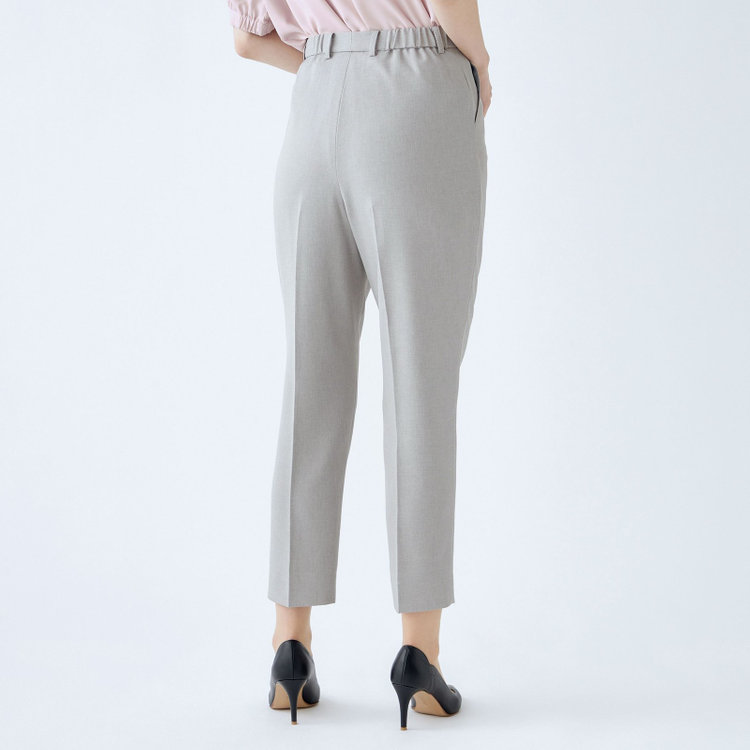 シルバーライン 【SL】【年間】センタープレスパンツ/グレー/ウォッシャブル/裾上げ済み仕様 グレー中間