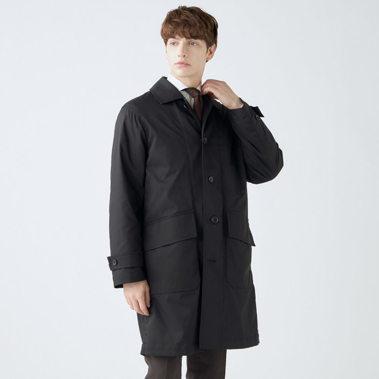 シルバーライン 【SL】ダウンライナーコート/ブラック 黒