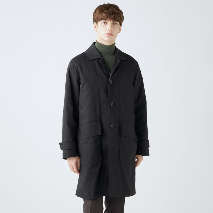 シルバーライン 【SL】ダウンライナーコート/ブラック 黒