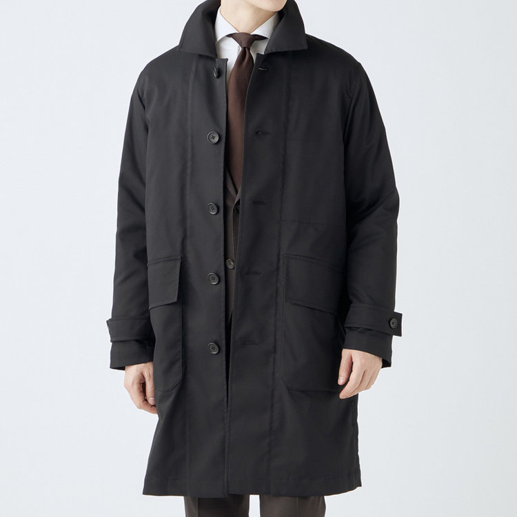 シルバーライン 【SL】ダウンライナーコート/ブラック 黒