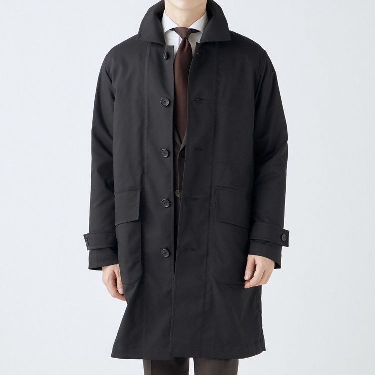 シルバーライン 【SL】ダウンライナーコート/ブラック 黒