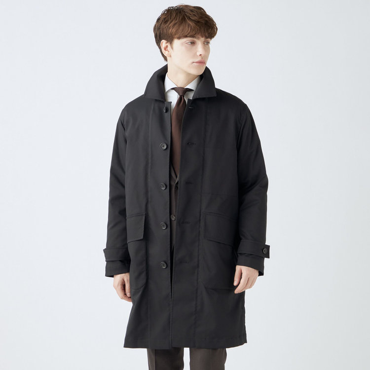 シルバーライン 【SL】ダウンライナーコート/ブラック 黒