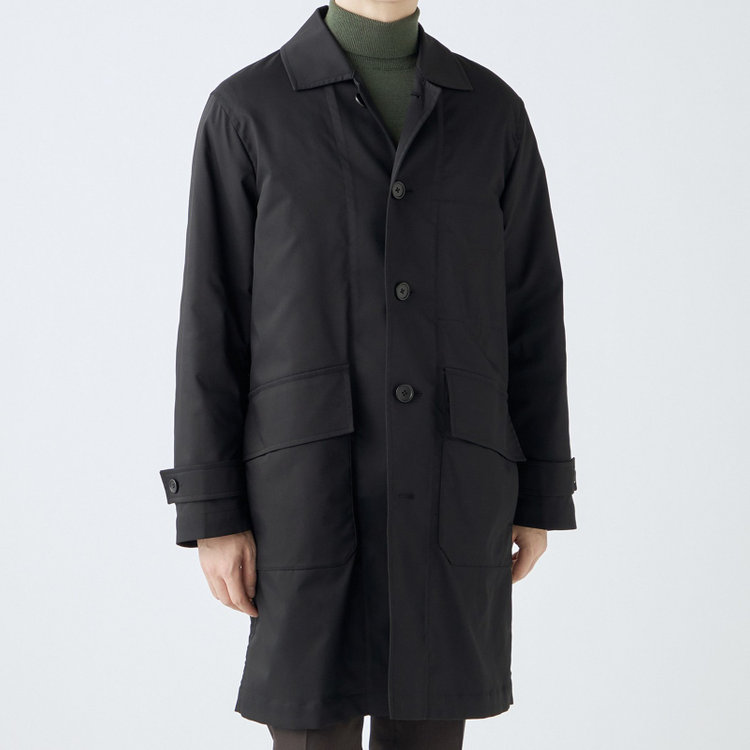 シルバーライン 【SL】ダウンライナーコート/ブラック 黒