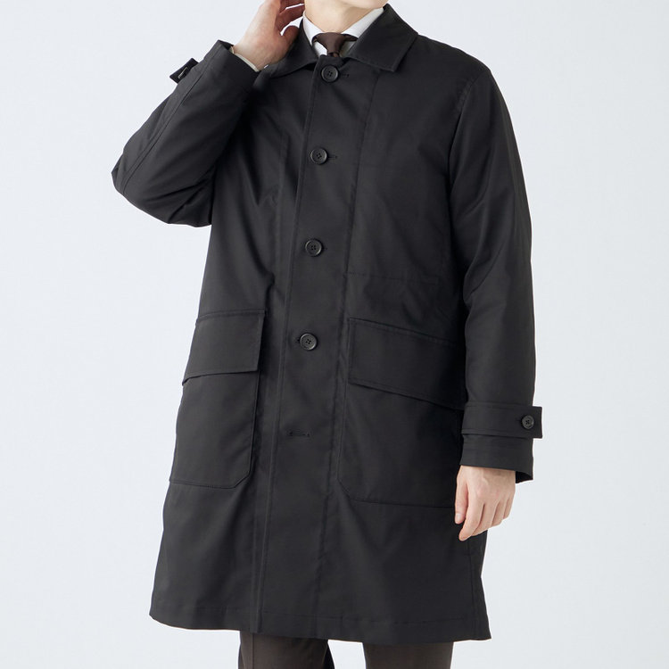 シルバーライン 【SL】ダウンライナーコート/ブラック 黒