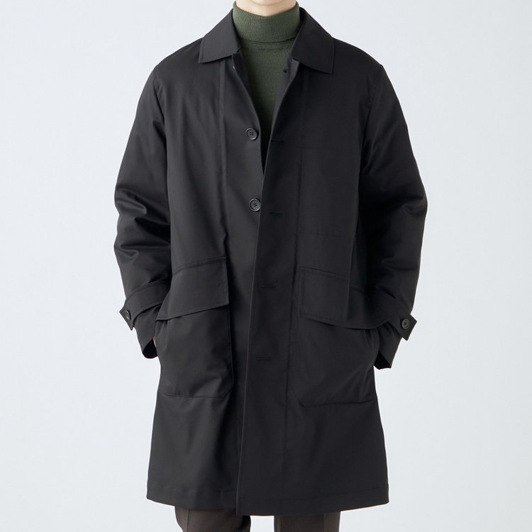 シルバーライン 【SL】ダウンライナーコート/ブラック 黒