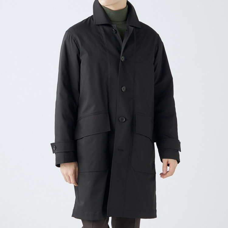 シルバーライン 【SL】ダウンライナーコート/ブラック 黒