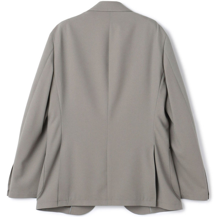 シルバーライン 【5DAYS CLOSET】【RBC】【春夏】2釦シングルジャケット/グレージュ/パッチポケット/4S SUSTAINABILITY&ECOLOGY FABRIC グレー中間