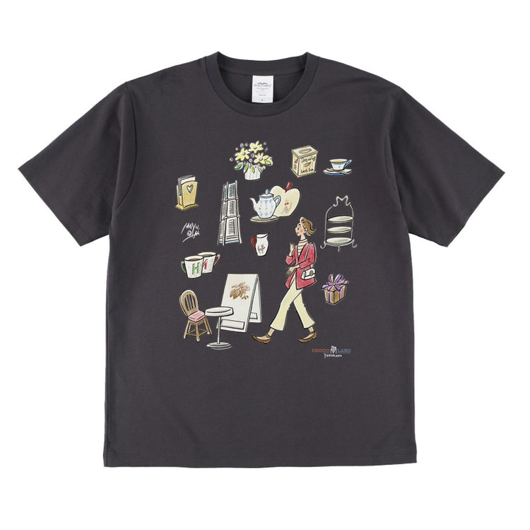 【受注生産品】 ショコラボXコナカ】アートTシャツS_CL-601（S_CL-601 アイドル