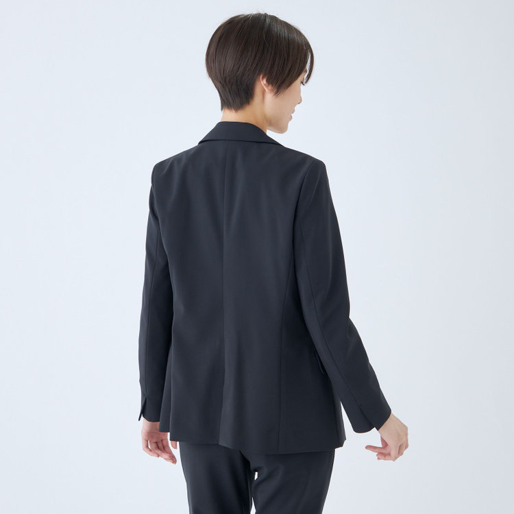 シルバーライン 【SL】【年間】6釦2掛けダブルジャケット/ネイビー/ウォッシャブル 紺中間