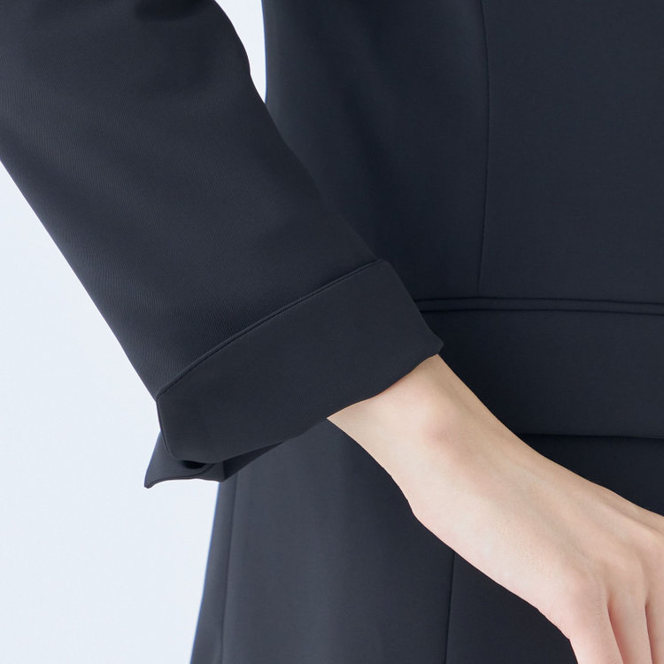 シルバーライン 【SL】【年間】6釦2掛けダブルジャケット/ネイビー/ウォッシャブル 紺中間