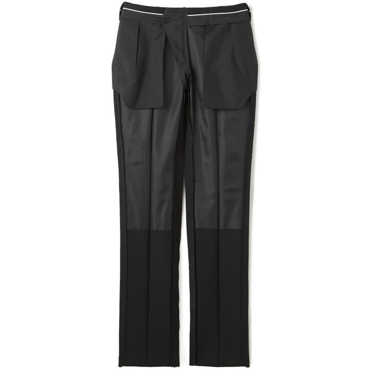 ブラックライン 【KSW】【年間】2釦シングルスーツ 0タック/ブラック/ウエストムーブ/ウォッシャブル/MOVING STRETCH/※裾上げ必要 黒