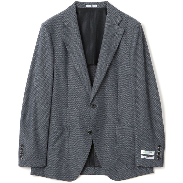 シルバーライン 【CLASSICO TAPERED】【春夏】2釦シングルジャケット/グレー/パッチポケット/4S SUSTAINABILITY&ECOLOGY FABRIC グレー中間