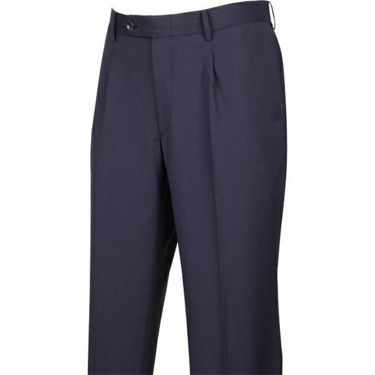 スーツセレクト 【WEB限定/OUTLET】【CLASSICO TAPERED】【秋冬】スペアパンツ付き/2釦シングルスーツ 1タック/ネイビー×シャドーストライプ ネイビー系(紺)