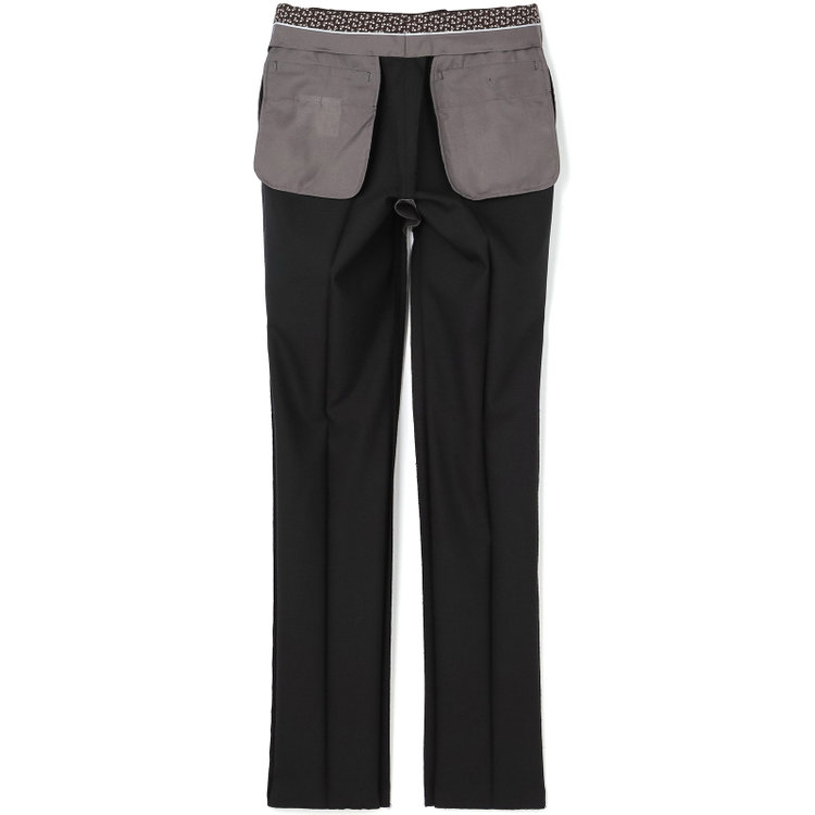 シルバーライン 【CLASSICO TAPERED】【年間】【結婚式対応可】2釦シングルフォーピーススーツ 1タック/ブラック＋コーディネートパンツグレー/両面ジレ/ウエストムーブ/4S SUSTAINABILITY&ECOLOGY FABRIC/※裾上げ必要 黒