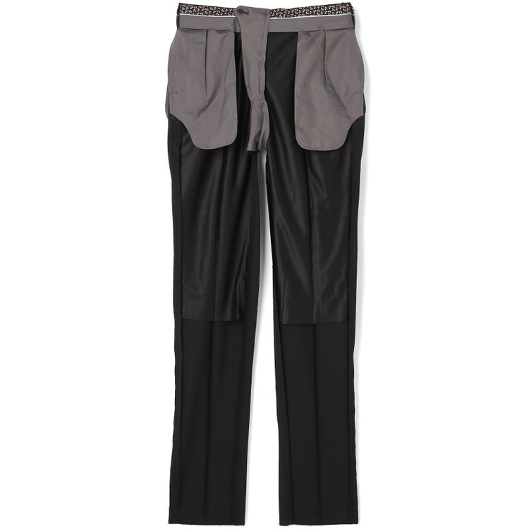 シルバーライン 【CLASSICO TAPERED】【年間】【結婚式対応可】2釦シングルフォーピーススーツ 1タック/ブラック＋コーディネートパンツグレー/両面ジレ/ウエストムーブ/4S SUSTAINABILITY&ECOLOGY FABRIC/※裾上げ必要 黒