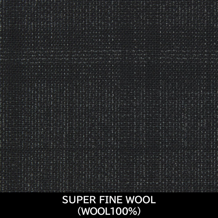 スーツセレクト 【国内縫製】【MEN'S】【パターンオーダー】【SLIM TAPERED】【春夏】スーツ/グレー×チェック/SUPER FINE WOOL (WOOL100%) グレー系(灰)