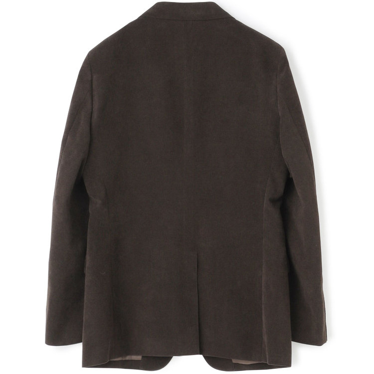 シルバーライン 【CLASSICO TAPERED】【秋冬】2釦シングルジャケット/カーキ×コーデュロイ/4S SUSTAINABILITY&ECOLOGY FABRIC 黄淡色