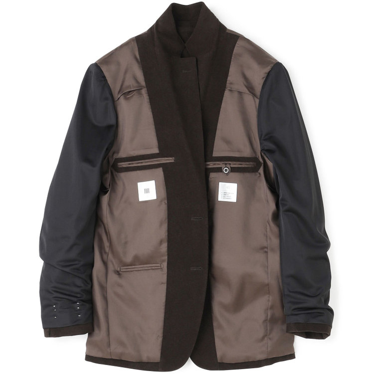 シルバーライン 【CLASSICO TAPERED】【秋冬】2釦シングルジャケット/カーキ×コーデュロイ/4S SUSTAINABILITY&ECOLOGY FABRIC 黄淡色