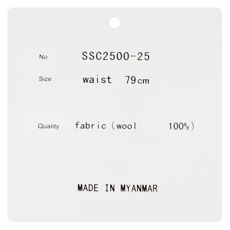 シルバーライン 【CLASSICO TAPERED】【秋冬】ウール 1タックテーパードパンツ/ダークグレー×ソリッド/ウエストムーブ/※裾上げ必要 グレー中間