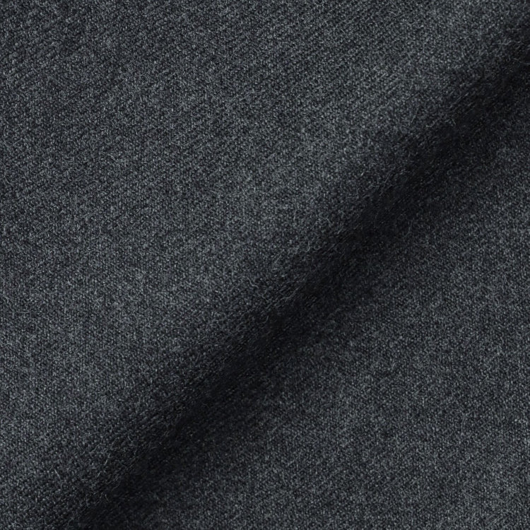 シルバーライン 【CLASSICO TAPERED】【秋冬】ウール 1タックテーパードパンツ/ダークグレー×ソリッド/ウエストムーブ/※裾上げ必要 グレー中間