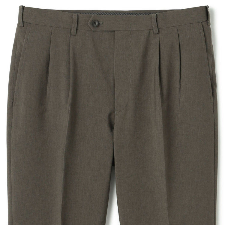 シルバーライン 【RBC】【春夏】2釦シングルスーツ 1タック/カーキ/ウエストムーブ/4S AIR SUSTAINABILITY&ECOLOGY FABRIC/COOL MAX/※パンツ裾上げ済仕様 その他