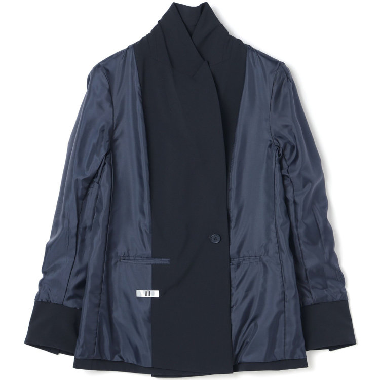 シルバーライン 【SL】【年間】6釦2掛けダブルジャケット/ネイビー/ウォッシャブル 紺中間