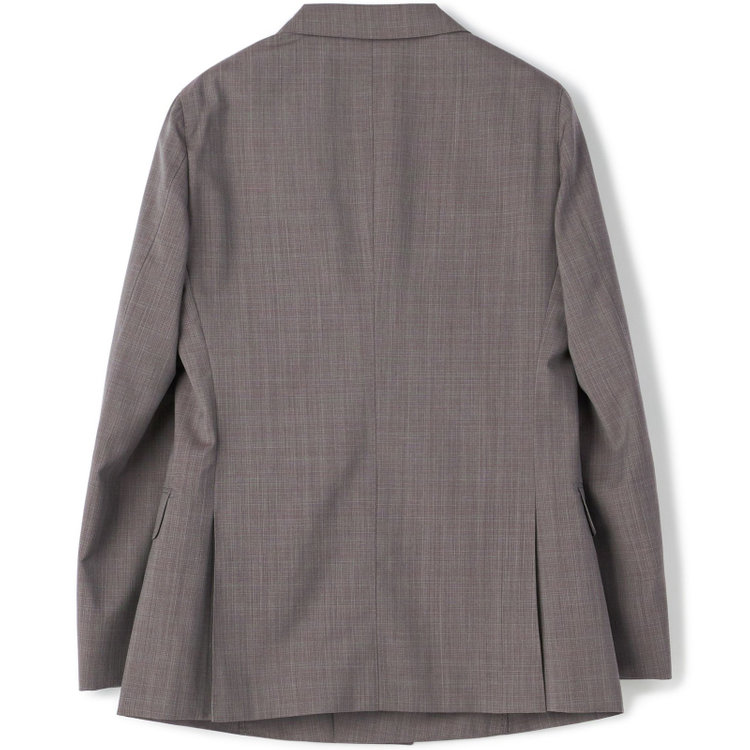 シルバーライン 【CLASSICO TAPERED】【春夏】6釦2掛けダブルスーツ 2タック/グレー/MARZOTTO/※裾上げ必要 茶濃色