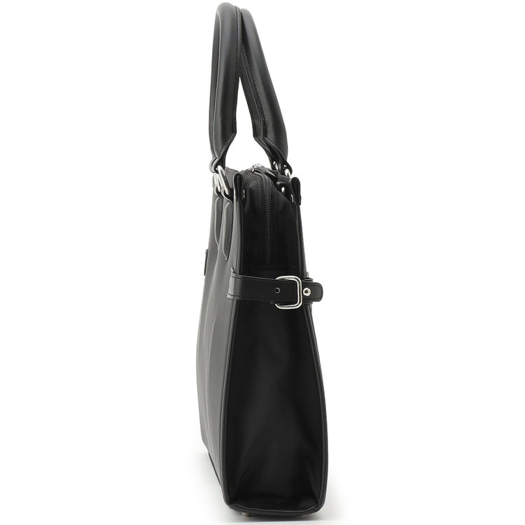 シルバーライン ブリーフケース/ブラック/ショルダーストラップ付き 黒