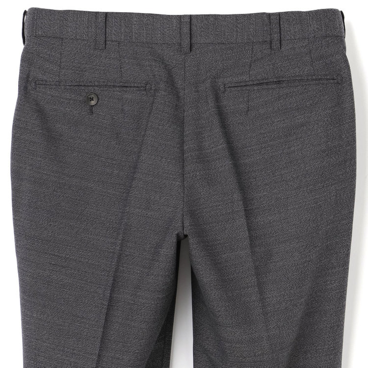シルバーライン 【CLASSICO TAPERED】【年間】【結婚式対応可】2釦シングルフォーピーススーツ 1タック/ブラック＋コーディネートパンツグレー/両面ジレ/ウエストムーブ/4S SUSTAINABILITY&ECOLOGY FABRIC/※裾上げ必要 黒