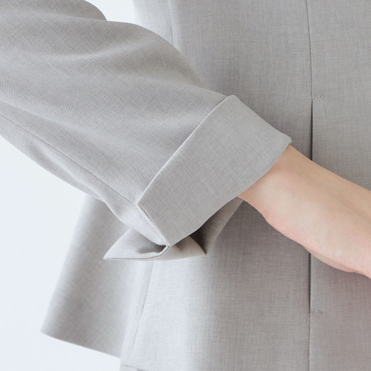 シルバーライン 【SL】【年間】キーカラージャケット/グレー/ウォッシャブル グレー中間