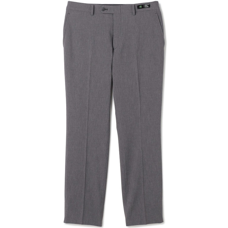 ブラックライン 【SLIM TAPERED】【春夏】0タックテーパードパンツ/グレー/ウォッシャブル/4S SUSTAINABILITY&ECOLOGY FABRIC/※裾上げ済み仕様 グレー中間
