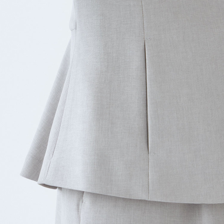 シルバーライン 【SL】【年間】キーカラージャケット/グレー/ウォッシャブル グレー中間