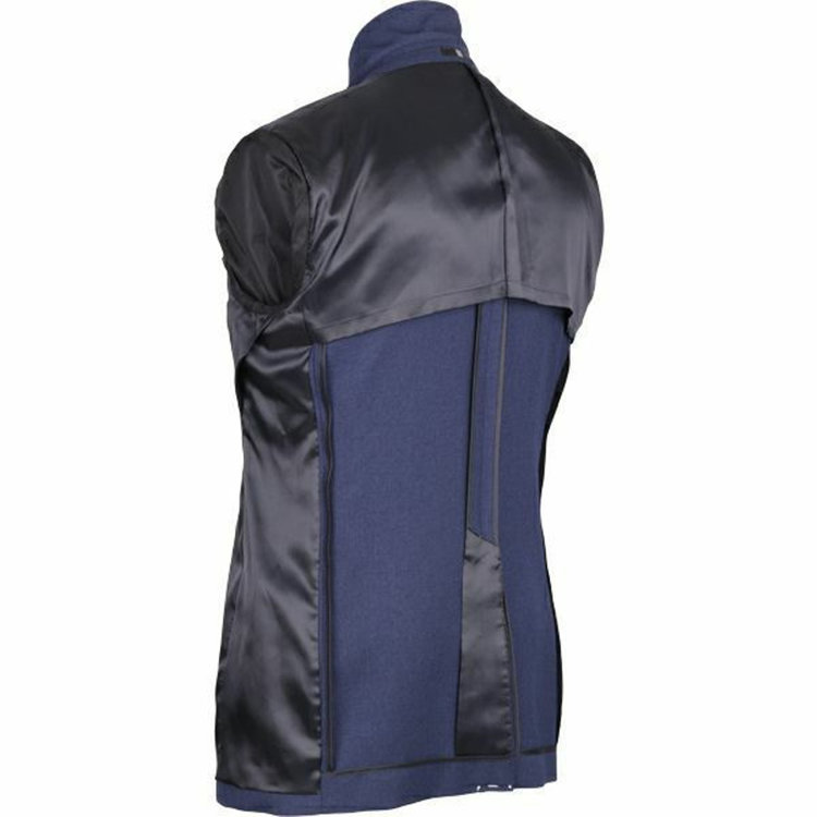 スーツセレクト 【WEB限定/OUTLET】【SLIM TAPERED_2】【年間】2釦シングルスリーピーススーツ 0タック/ネイビー×バーズアイ/4S/※パンツ裾上げ済仕様 ネイビー系(紺)