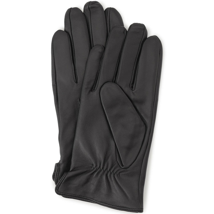 ソノタ グローブ/ブラック×レザー/size:24cm 黒