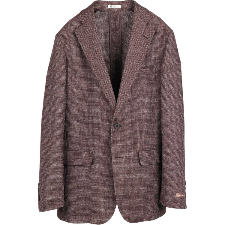 スーツセレクト 【WEB限定/OUTLET】【RBC】【春夏】2釦ジャケット/ブラウン×チェック ブラウン系(茶)