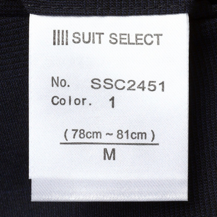 シルバーライン 【発送在庫あり】【CLASSICO TAPERED】【春夏】1タックテーパードパンツ/ネイビー×チェック/ウエストムーブ/ウォッシャブル/4S SUSTAINABILITY&ECOLOGY FABRIC/※裾上げ済仕様 紺濃色